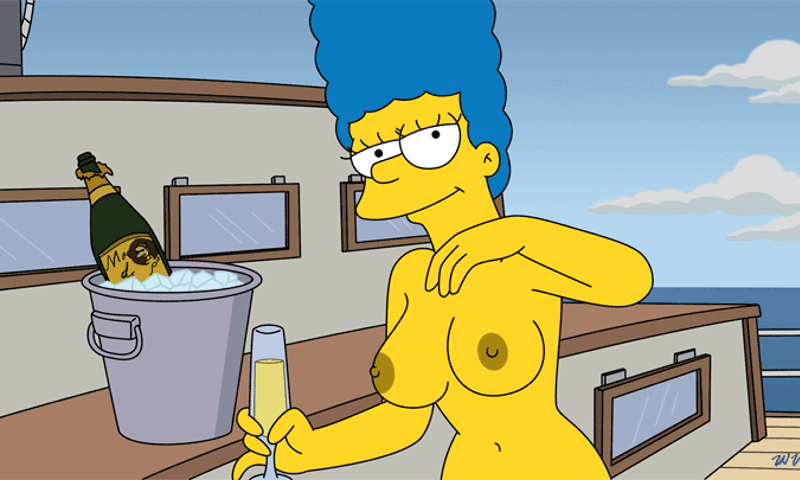Симпсоны Порно Мардж Gif