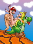 Супер Марио порно картинка 001