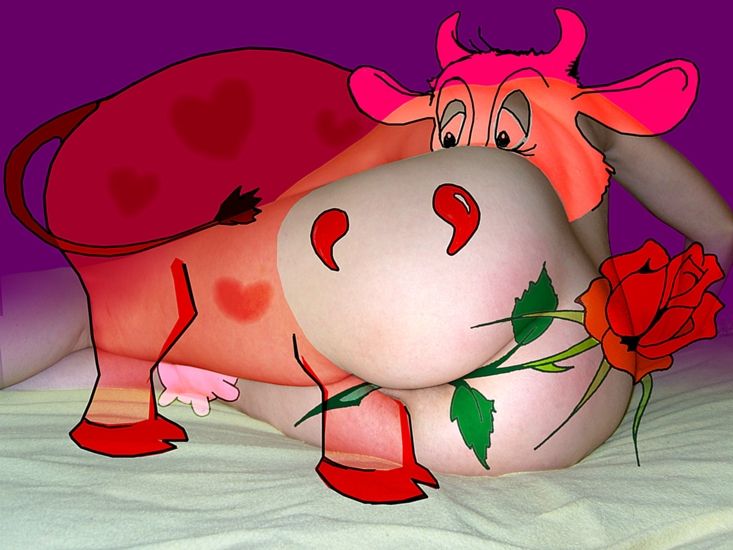картинка эротический символ года коровы
