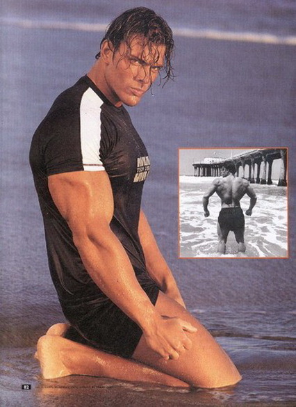 фотография  мужчины  на пляже