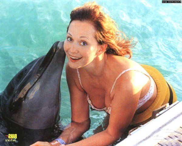 фото  Ольга Кабо с дельфином